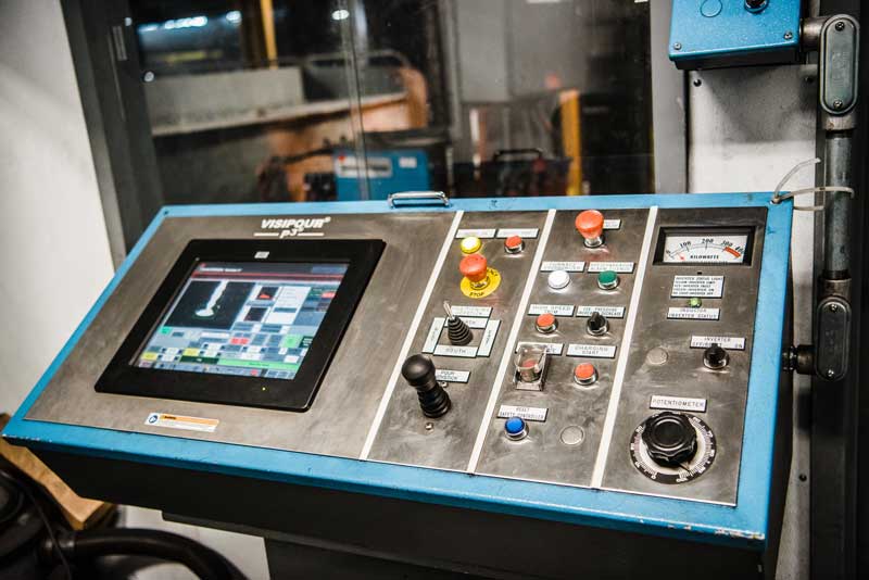 controls for a DISA autopour machine