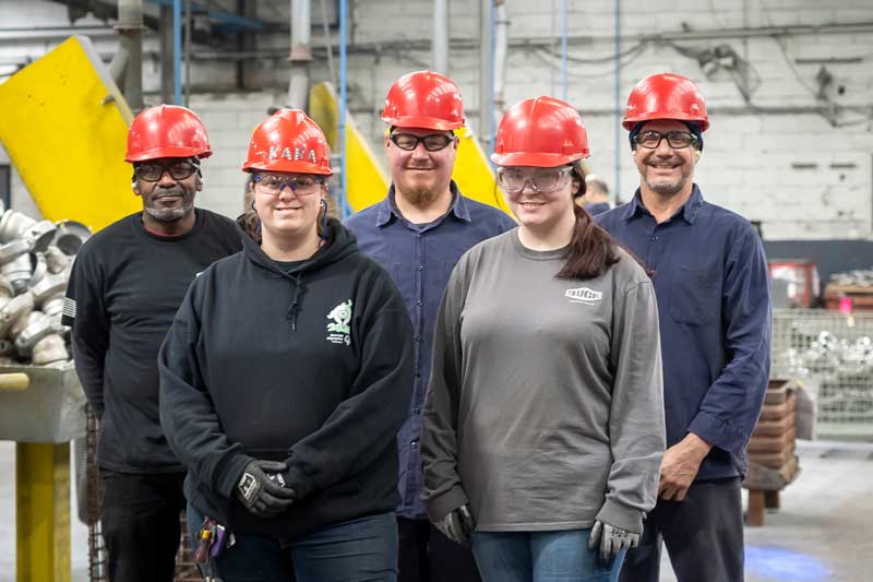 group of Buck Company employees